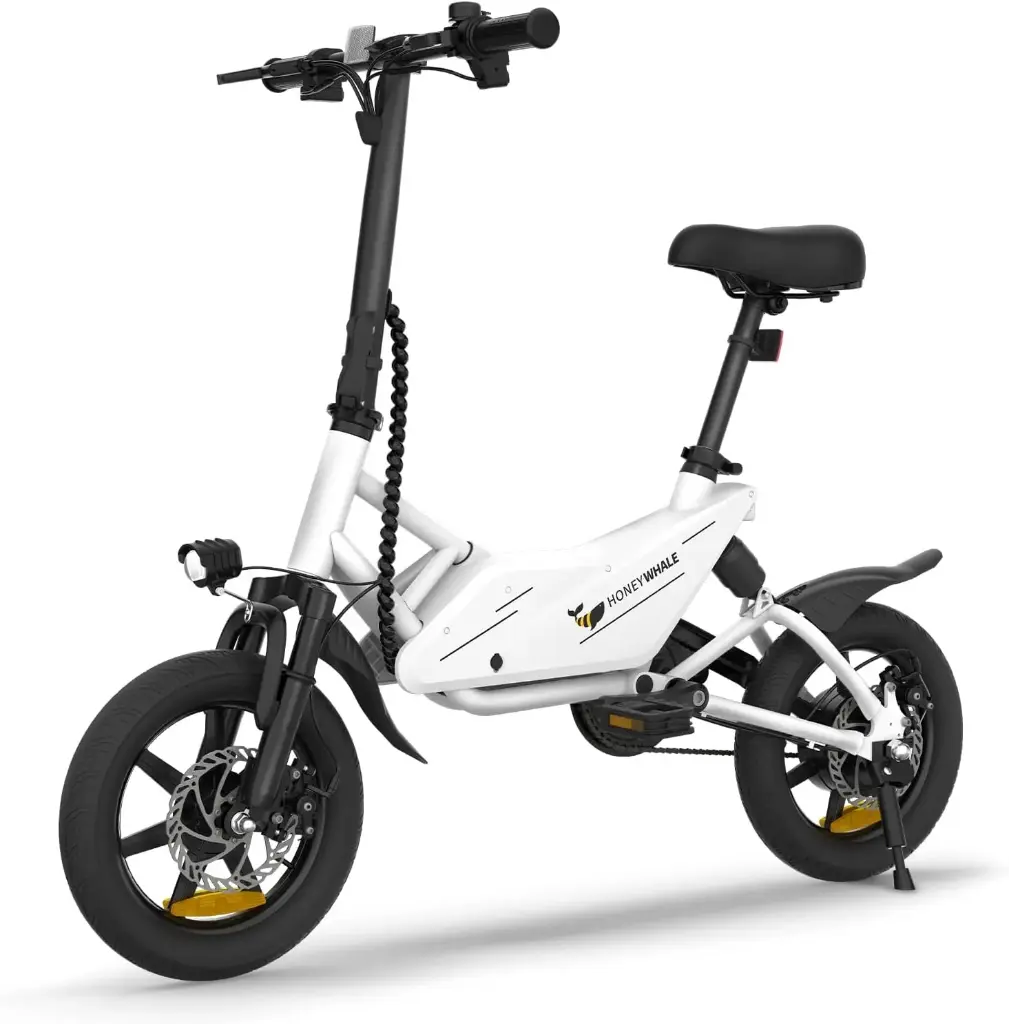 Bicicleta Electrica HoneyWhale S4 Blanco