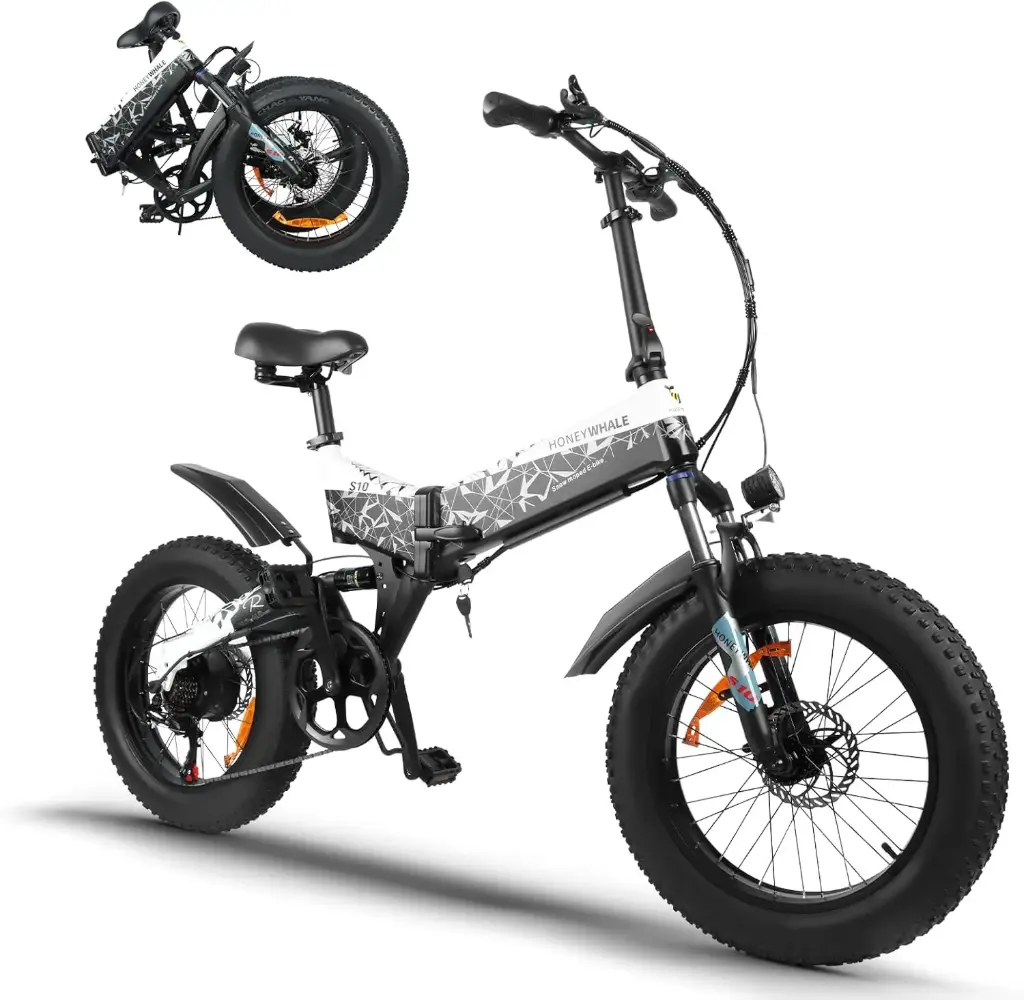 Bicicleta Electrica Plegable HoneyWhale S10