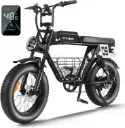 Bicicleta Electrica Plegable HoneyWhale K7 Negro
