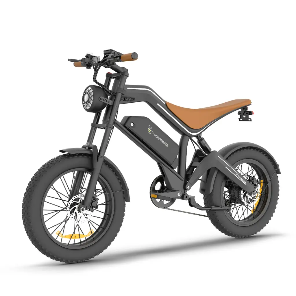 Bicicleta Eléctrica Honey Whale K6 Pro (Negro)