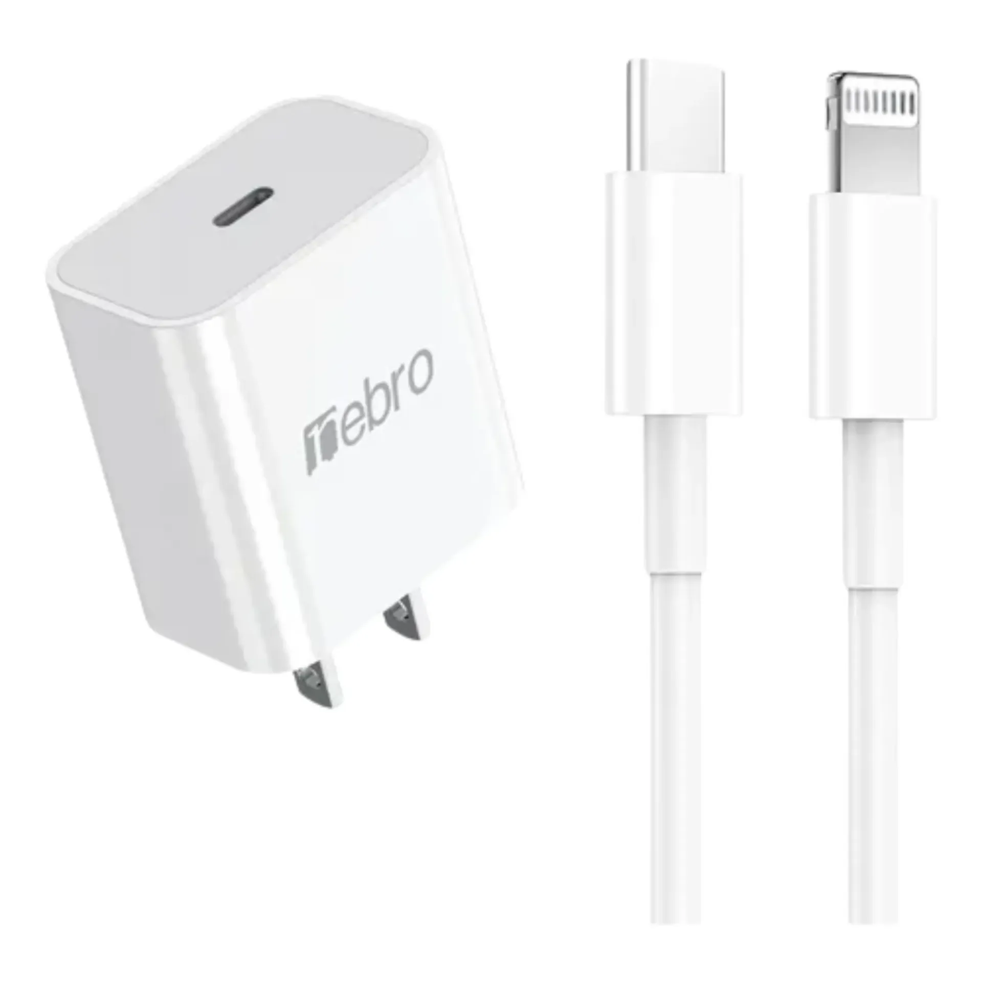 CARGADOR NEBRO VGA-002 COMBO TIPO C-IP CON CABLE 1M NEBRO 20W