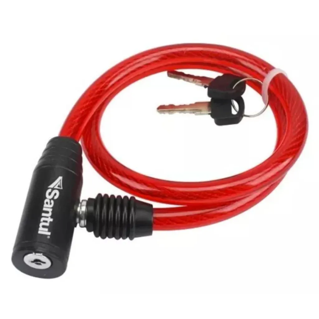 CANDADO DE CABLE SANTUL 6680 3/8" DIAMETRO 0,65 M LARGO