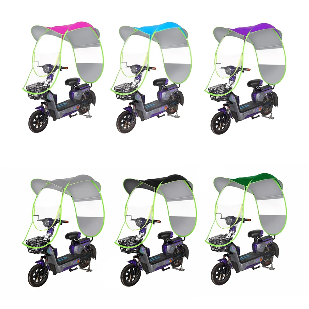 TOLDO PLEGABLE PARA MOTOCICLETA CSCY-003 AJUSTABLE E IMPERMEABLE COLORES VARIOS