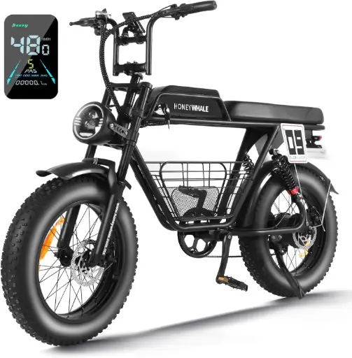 [124046] Bicicleta Electrica Plegable HoneyWhale K7